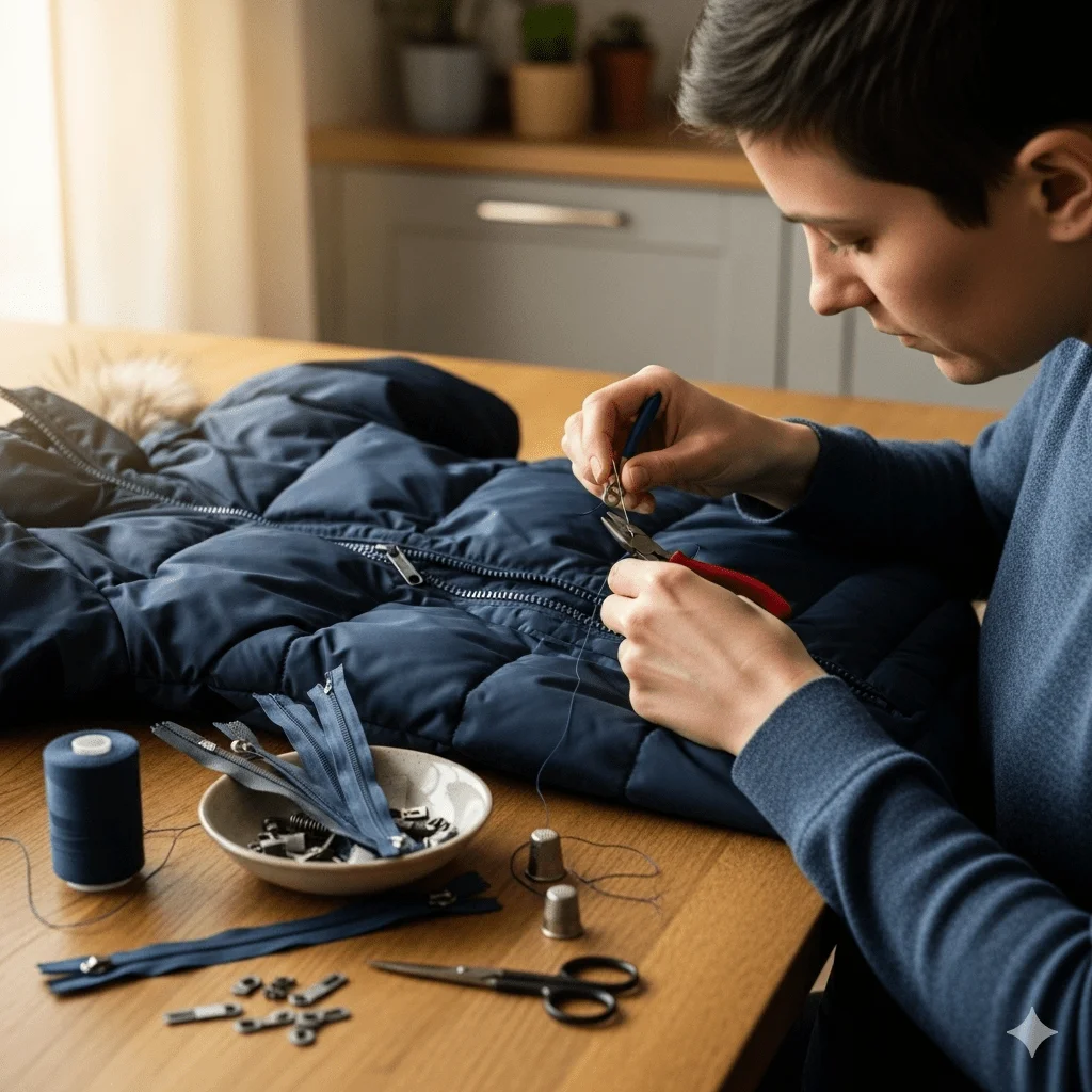 How to Fix a Broken Jacket Zipper at Home