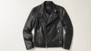 Cole Haan Lambskin Leather Moto Jacket Drops to $200 at Nordstrom Rack