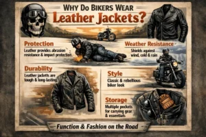 Why Do Bikers Wear Leather Jackets